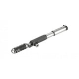 Topeak Hybrid Rocket HP hand pump with CO2 cartridge for road bikes, compact bike accessories with pressure gauge