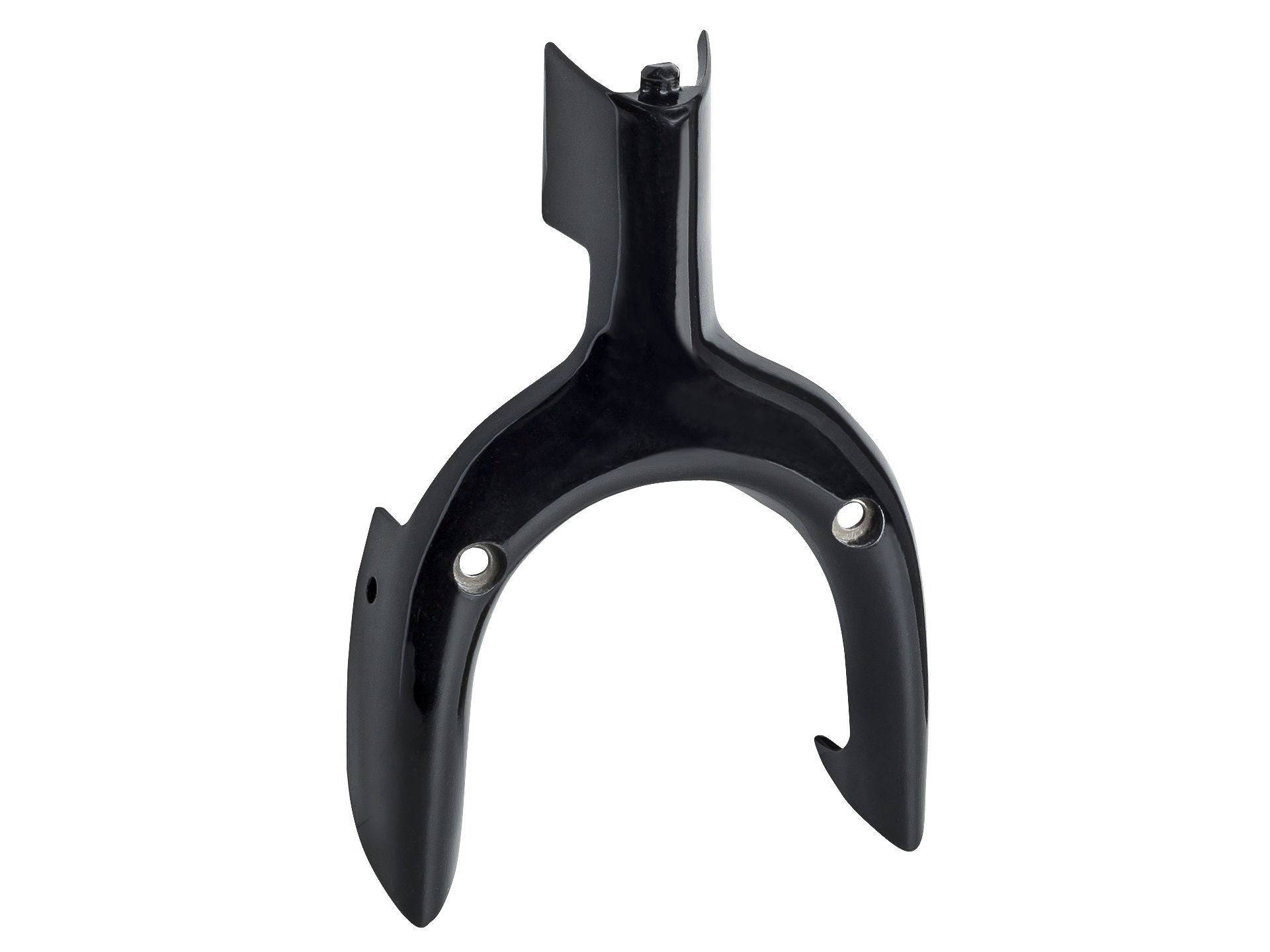 Trek Speed Concept Small Gen 2 black front brake cover, bike brake protector for component protection and aerodynamics.