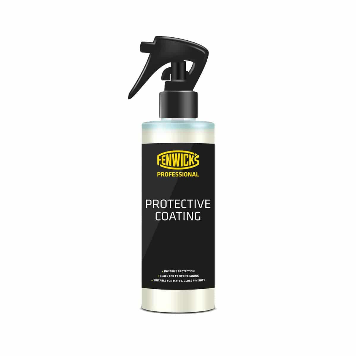 Fenwick's Professional Protection Coating Trigger Spray for bikes, matte and gloss finish, 250ml, in workshop setting