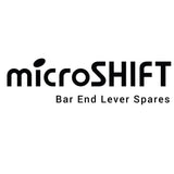MicroSHIFT MTB bar end shifter mount for bike levers, durable component for mountain bike gear shifting accessories.