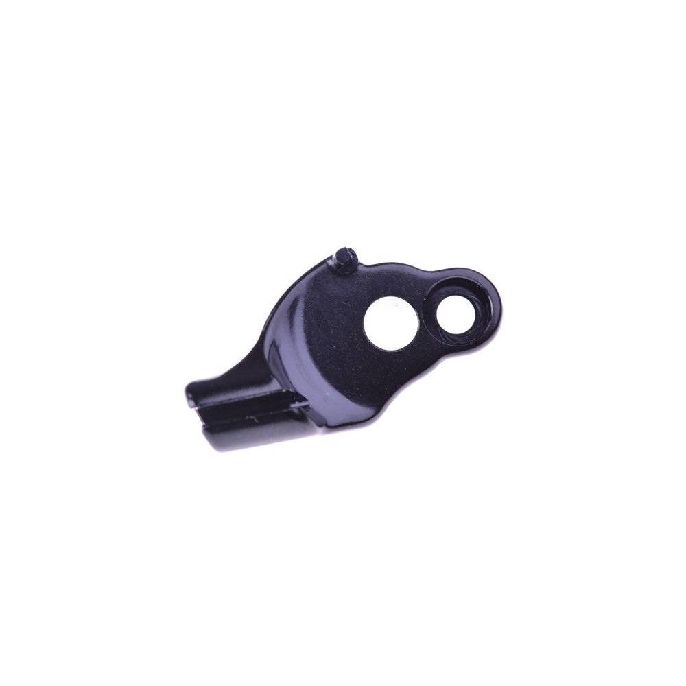 Fox Shock Float DPS LV Down Cable Hanger replacement component, showing the small metal part used in Fox shock systems.
