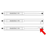 Park Tool 697 replacement straight pick insert for UP-3 workshop repair tool, showing its precision metal tip and ergonomic handle.