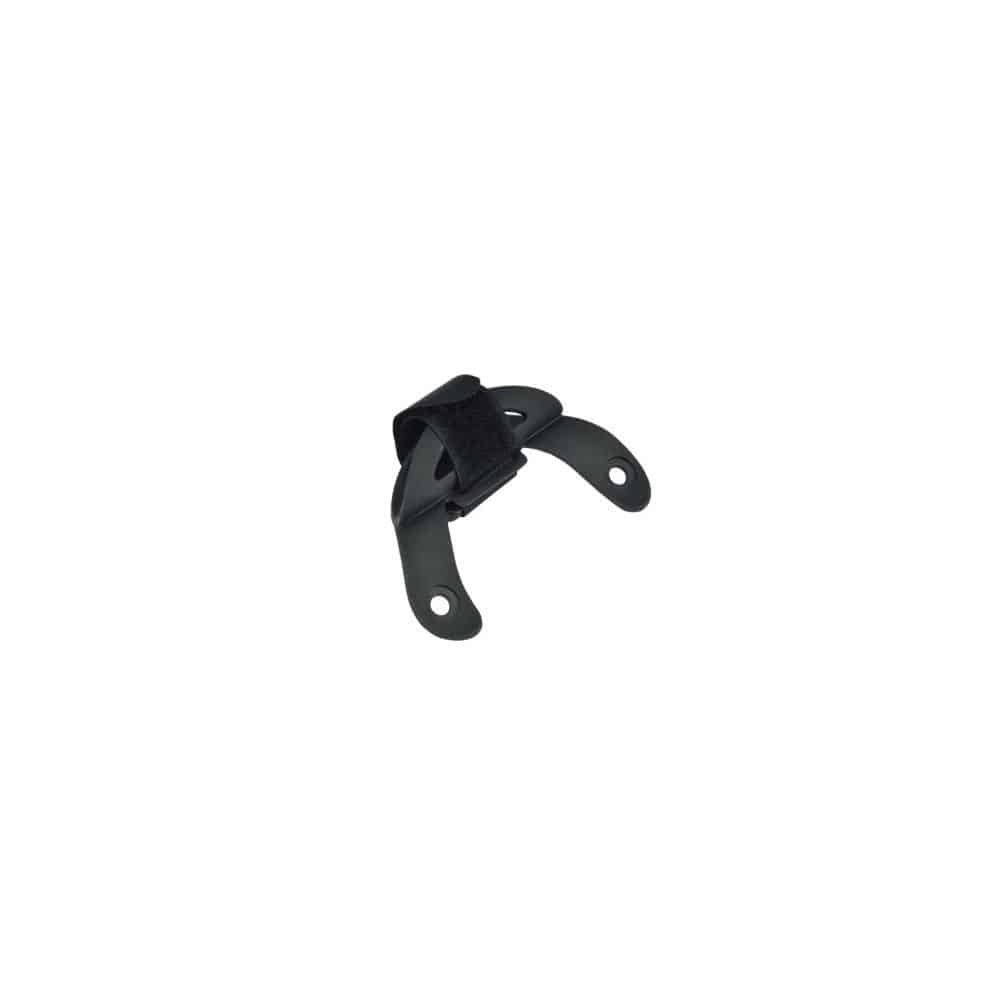 Zefal Mount Clip replacement for Air Profil and Carbon pumps, secure frame mount accessory, black plastic clip on white background.