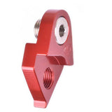 Wheels Manufacturing replaceable derailleur hanger dropout E with hardware and instructions for bicycle component upgrade.