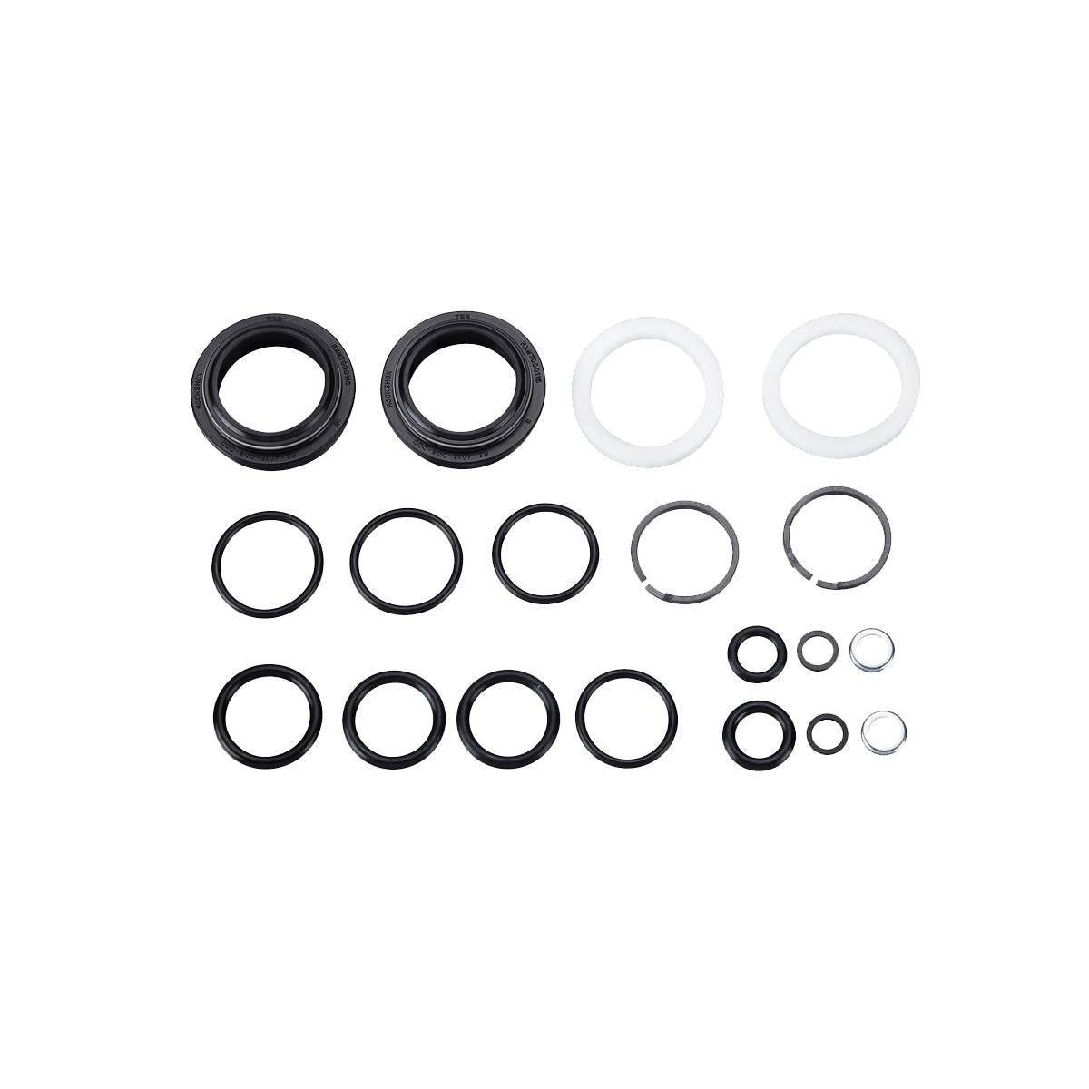 RockShox Spare - 200 Hour/1 Year Service Kit (Includes Dust Seals, Foam Rings, O-Ring Seals) - Reba-10 Boosta7-A9/Reba-10 Nonboost A7-A8, Reba-12 Boost A5-A9(2017-2025): BLACK | Swinnerton Cycles