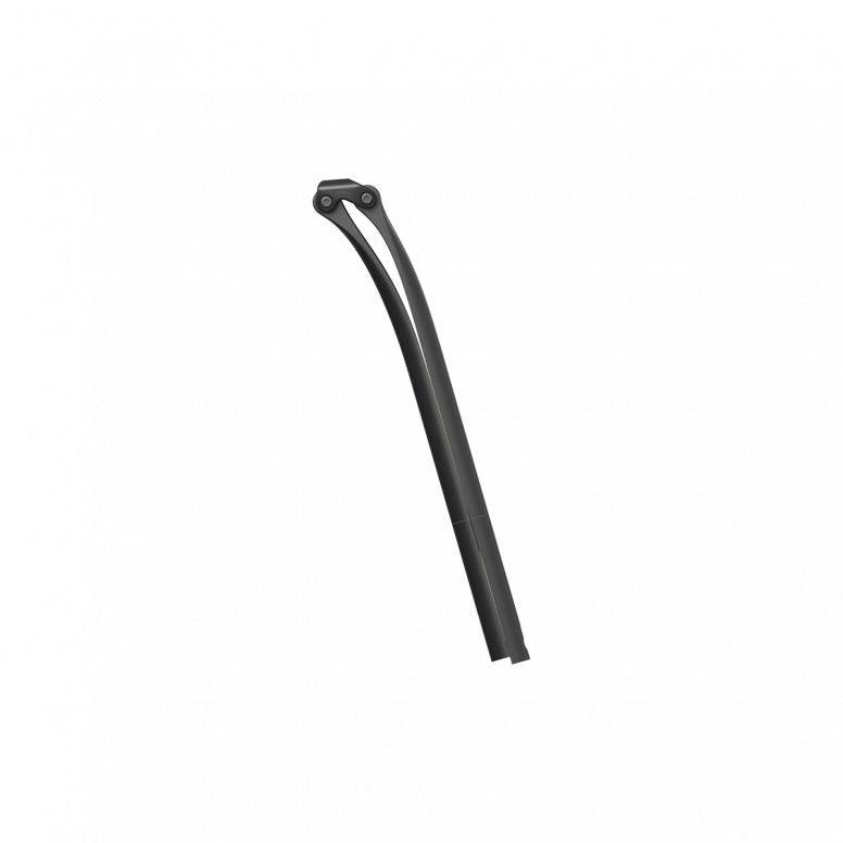 Ergon CF Allroad Pro carbon setback seatpost, 345mm length, 27.2mm diameter, designed for gravel and cyclocross bikes.