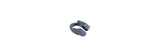 Black Trek Control Freak Trimmable Headtube Plug for cable management, designed to organize cables on bike components.