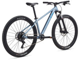 Liv Tempt 29 2 women's mountain bike with 29-inch wheels and 1x drivetrain, shown riding on a trail.