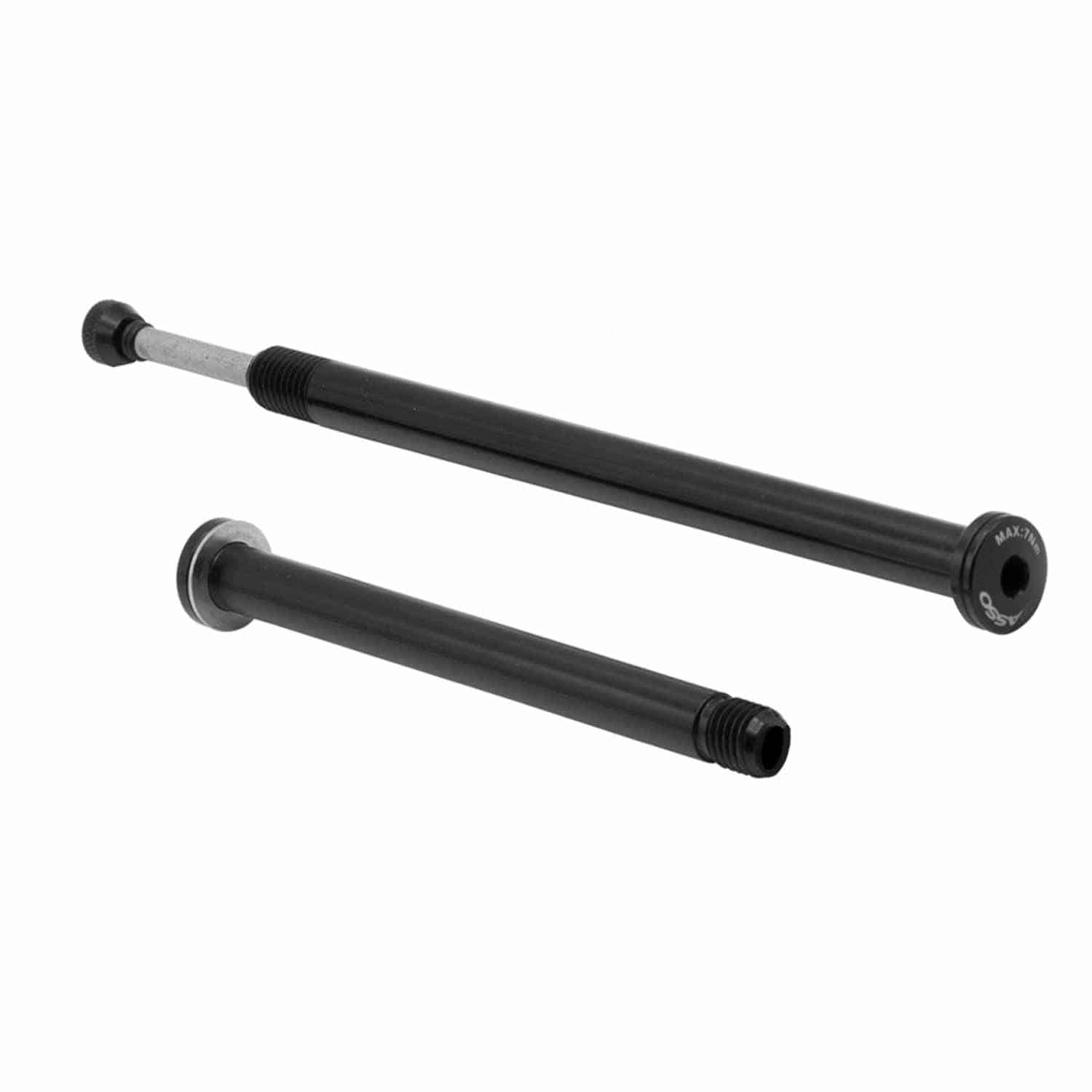 Basso Standard Thru Axle Kit for Diamante, Astra, Venta bikes, showing metal axle and mounting components.