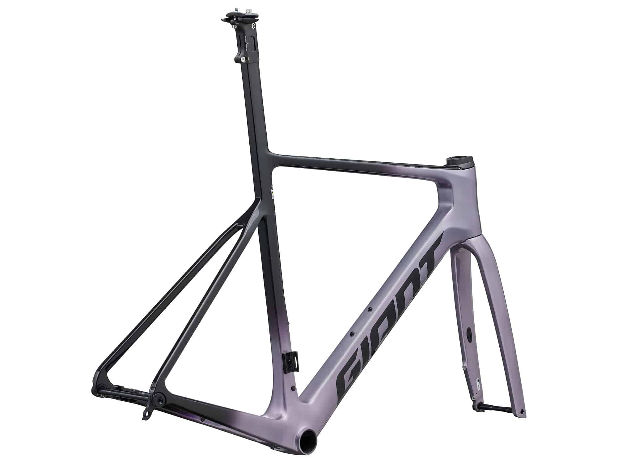 Giant Propel Advanced SL-FF road bike frameset with AeroSystem shaping and adjustable cable routing for aerodynamic performance.