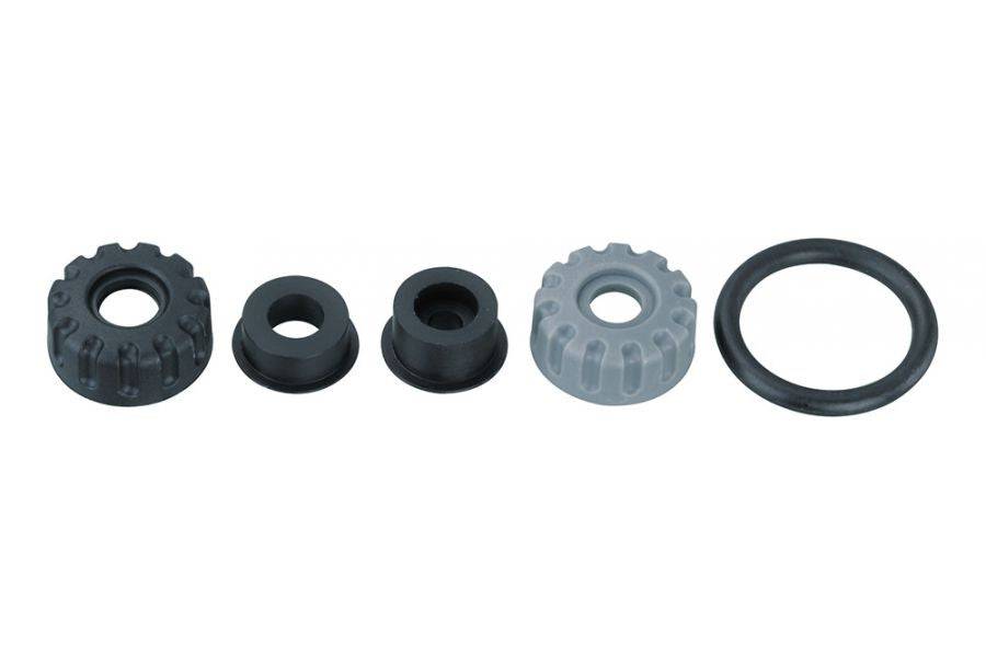 Topeak JoeBlow Max HP pump rebuild kit with replacement parts for maintenance and performance restoration.