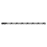 SRAM Eagle 70 T-Type 12-speed silver bike chain with 126 links and PowerLock connector, designed for mountain biking components.
