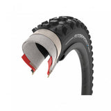 Pirelli Scorpion E-MTB S tyre with SmartGRIP Gravity compound for off-road trail riding, mounted on an off-road mountain bike