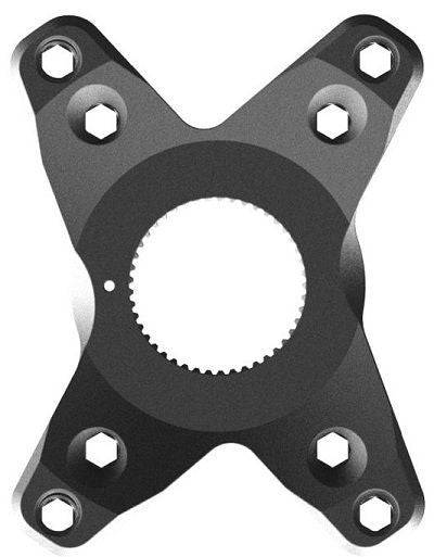 ROTOR Spider Gravel Bcd110/80X4 Din Matt Black | Swinnerton Cycles