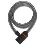 Zefal K-Traz C9 cable lock with mounting clip and three keys, designed for secure bike locking and theft prevention.