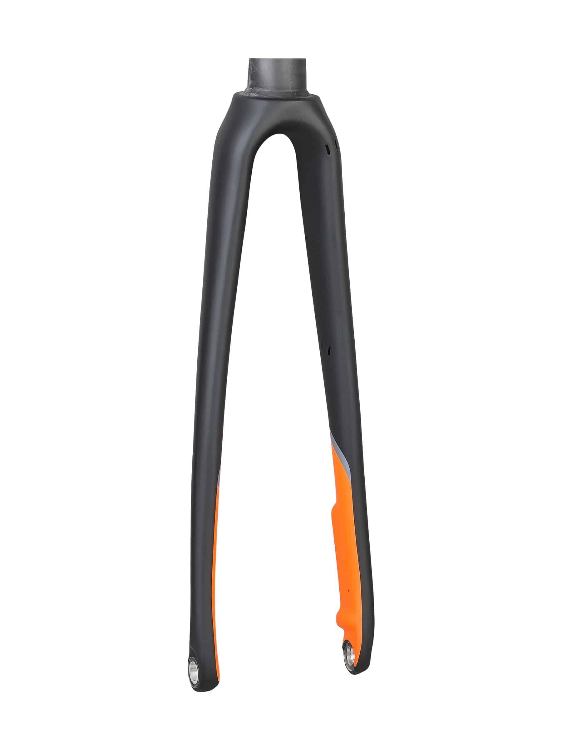 Trek Emonda SLR 7 Disc road bike fork with 700C wheels, designed for precise steering and control on high-performance cycling.