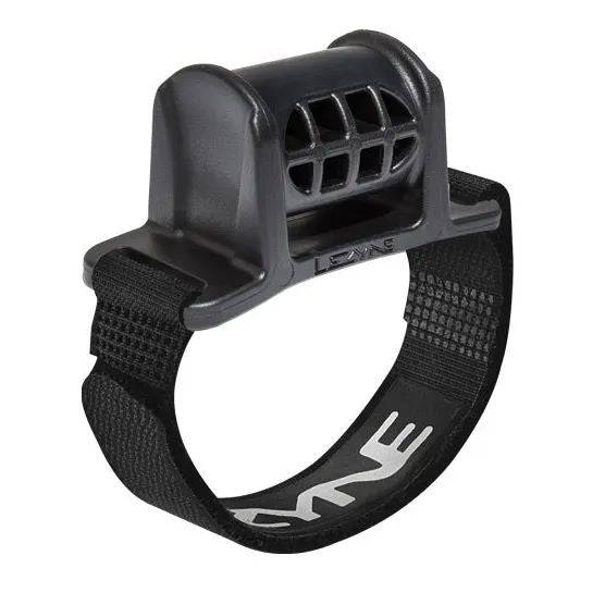 Lezyne Helmet Mount Y9 Y10 accessories for secure bike light attachment on a cyclist's helmet, ensuring visibility during rides.