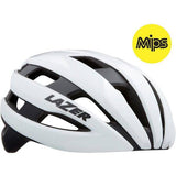 Lazer Sphere MIPS helmet with advanced Rollsys fit system, ventilation features, shown from the side with adjustable straps.