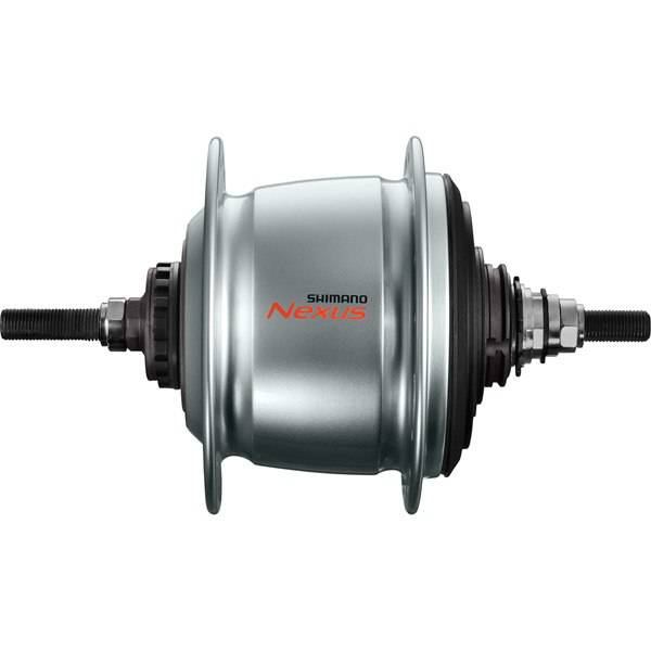 Shimano Nexus SG-C6001-8V 8-Speed Internal Hub for Rim Brake, 132x184 mm, 36h, Silver | Swinnerton Cycles