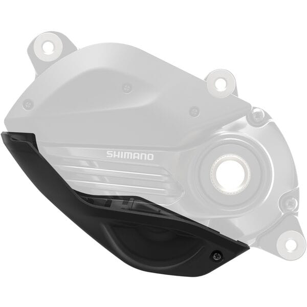 Shimano STEPS DC-EP801-G bottom cover for DU-EP801 drive unit, black protective component for e-bike motor system.