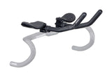 Vision Metron 4D J-Bend Aero handlebar with armrest mounts and pads, designed for high-performance cycling components.
