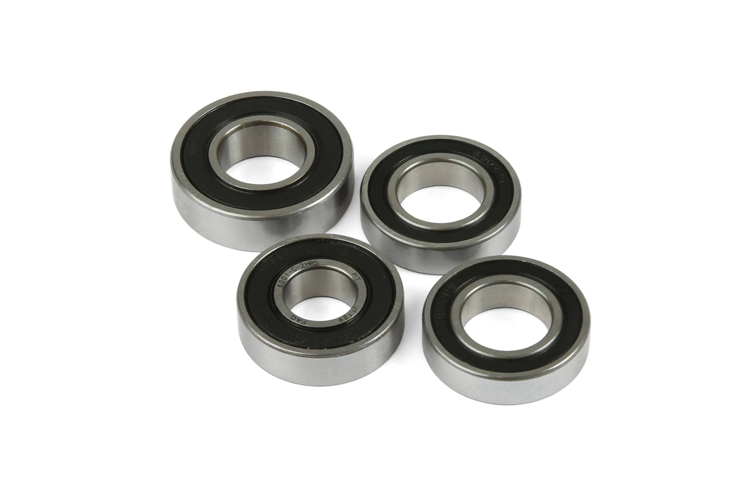 Hope Bulb Hub Rear Q/R Bearing Kit showing the replacement hub components and bearing assembly for rear bike hub repair.