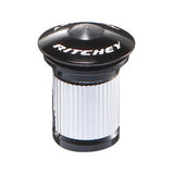 Ritchey WCS Headset Compression Device: BLACK 1-1/8" | Swinnerton Cycles
