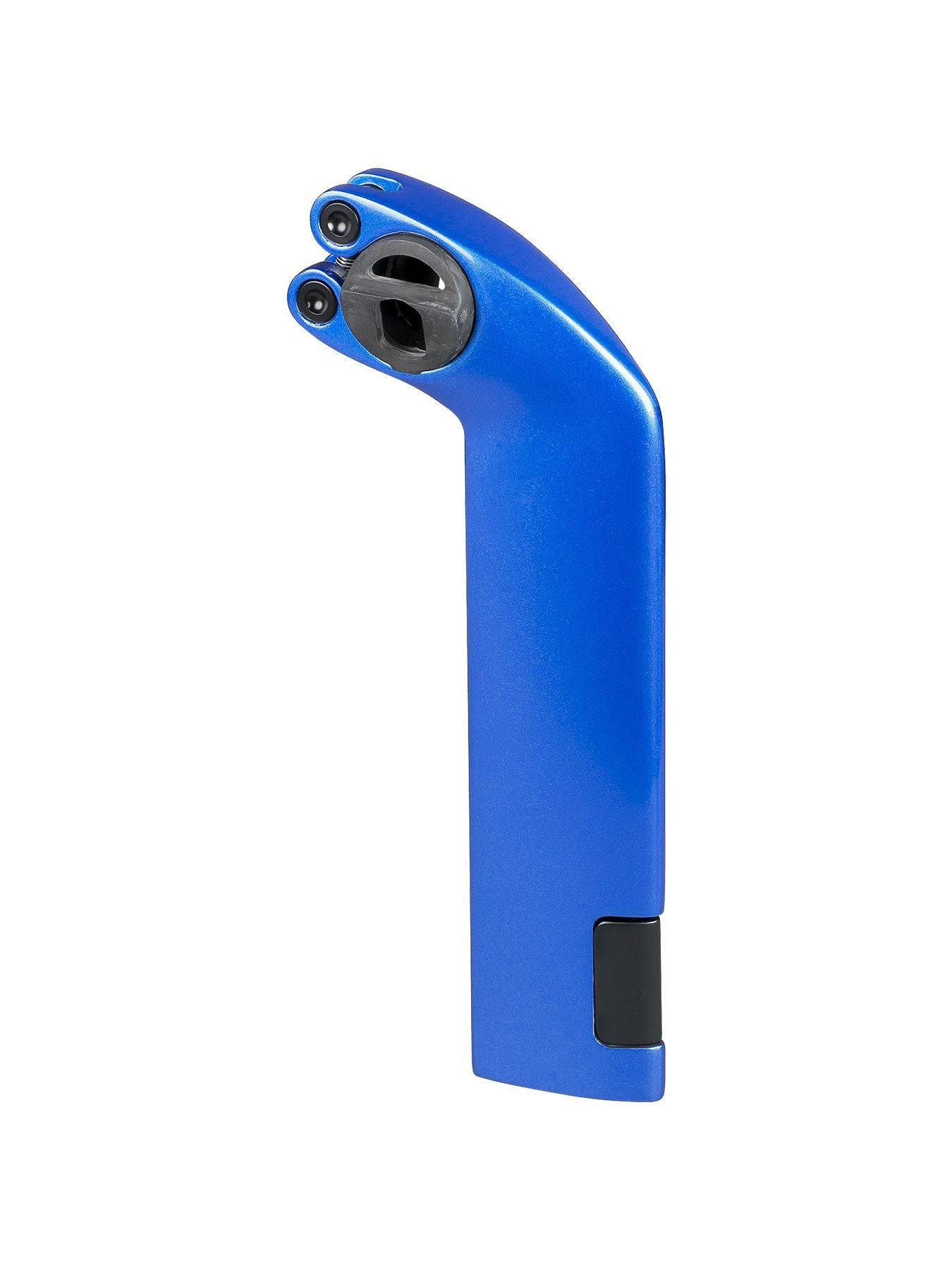 Trek Madone SL carbon internal seat mast cap on bike seatpost, matching color for aerodynamic component upgrade.