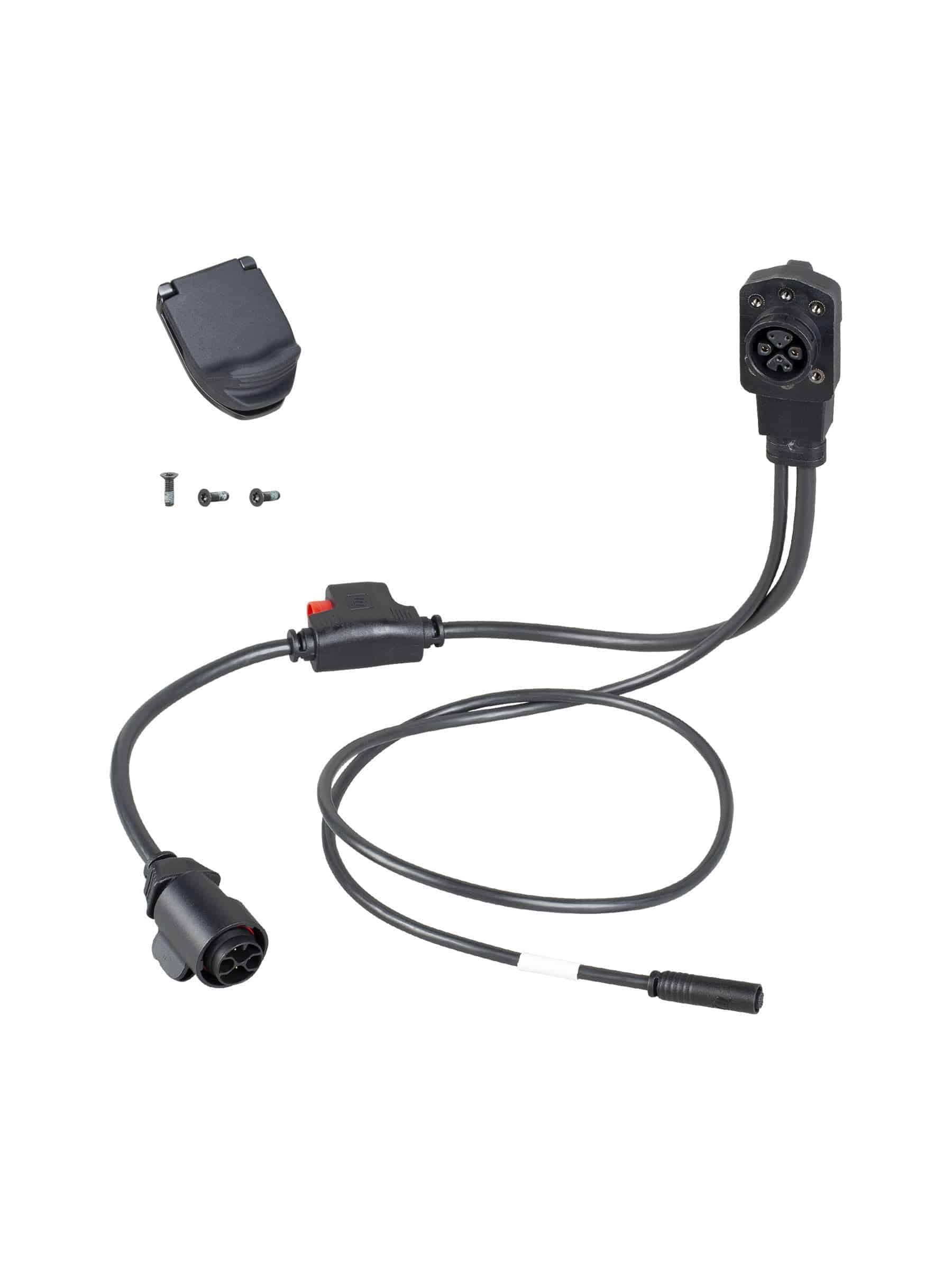 TQ HPR50 Ebike Main Power Cable Set - Road Black 900 mm: | Swinnerton Cycles