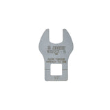UNIOR 15mm pedal wrench crowfoot for 1/2-inch torque wrenches, durable bike workshop tool for pedal installation and removal.