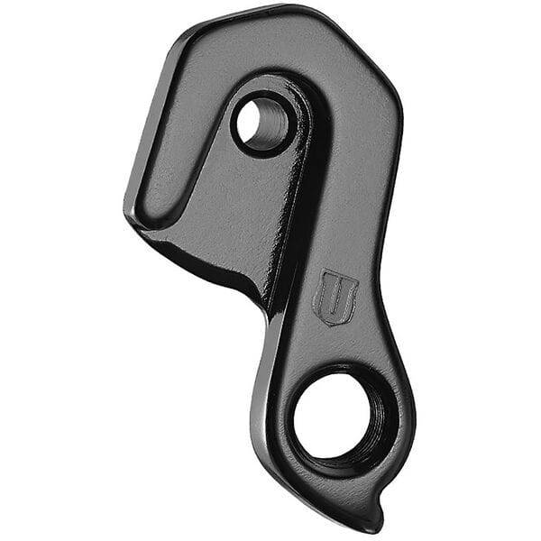 M Part Trek Gear Hanger for bike frame protection and gear alignment, shown mounted on a bicycle frame.