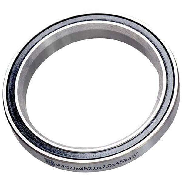 M Part bicycle headset bearing 40x52x7mm with 45°/45° angles and ABEC-3 precision, shown with metal construction and smooth surface