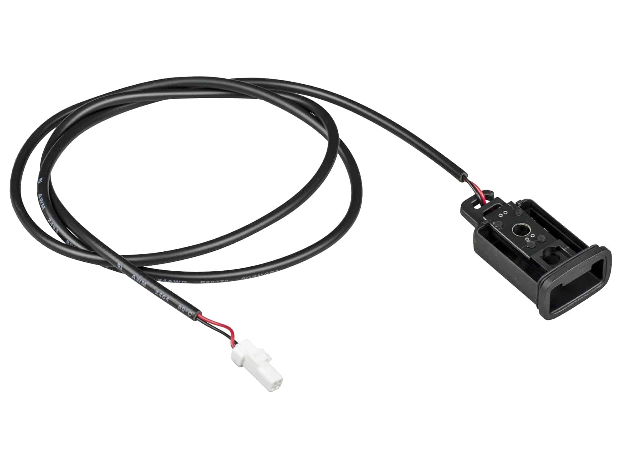 Trek CrossRip+ rear light frame mount and wire harness replacement components for bike lighting system.