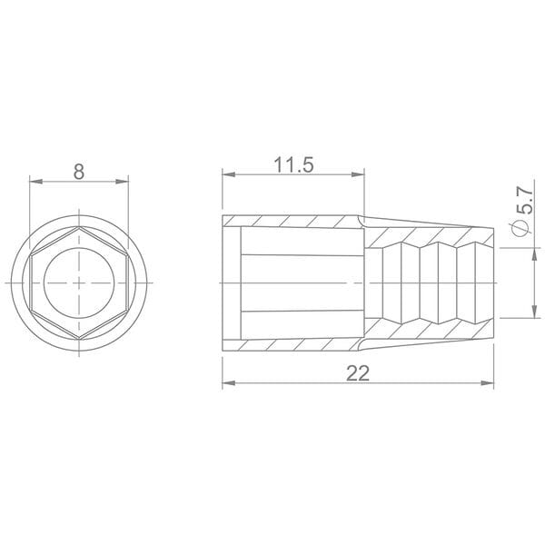 Set of 10 Aztec Rubber Shield brake system components for vehicle replacement, including protective rubber shields.