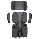 Burley Premium seat pad for child trailers with cushioned comfort and adjustable headrest, suitable for models 2016 and newer.