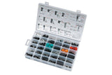 Topeak Pump Rebuild Kit in white with replacement parts for Topeak hand pumps, shown in the image.