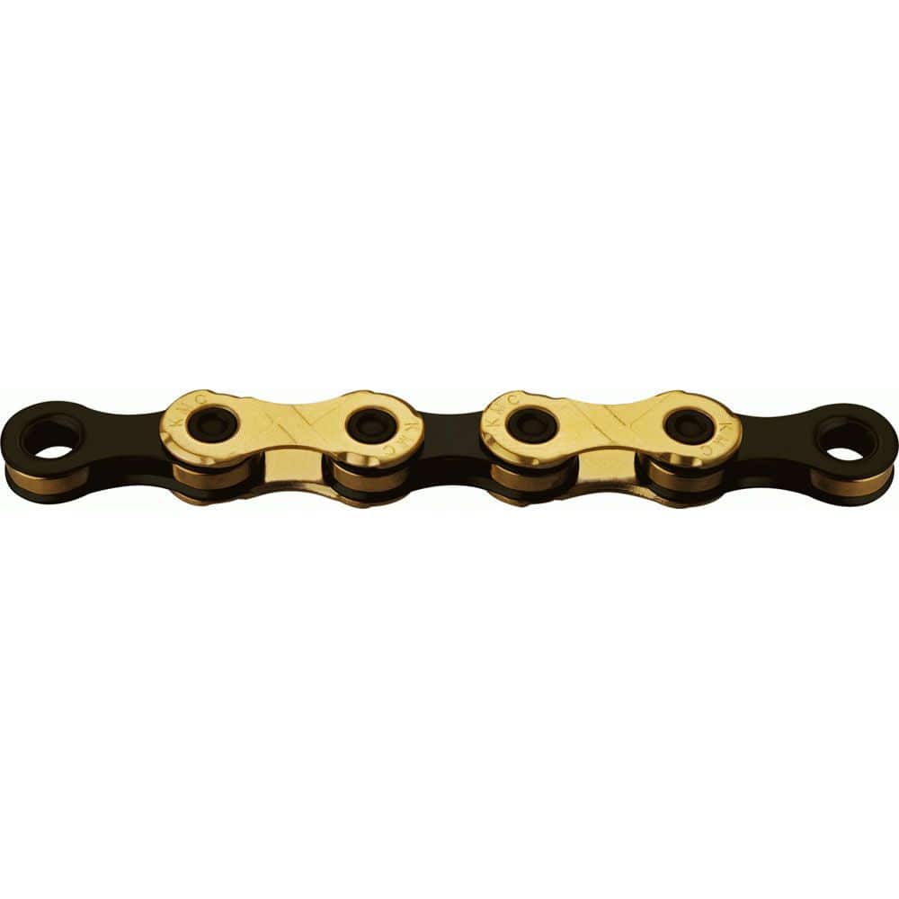 Kmc X12 Black/Gold Chain 126L Chain | Swinnerton Cycles