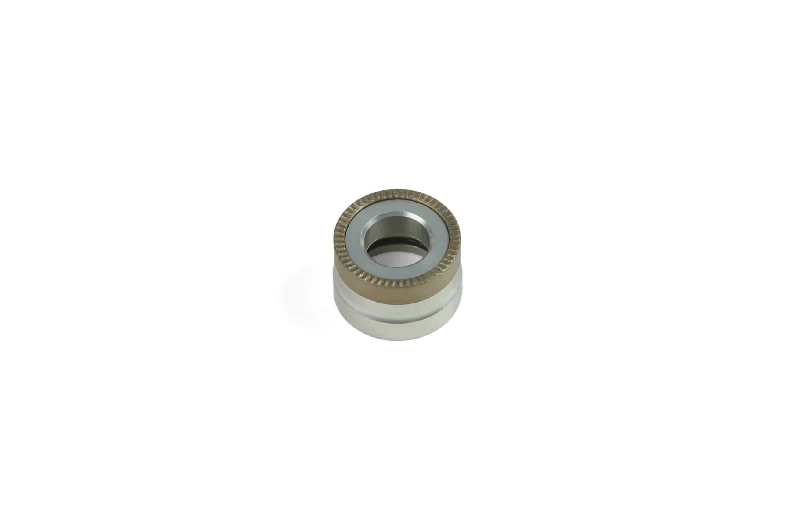 Hope Pro 2 SS/TR NRB drive-side 10mm silver spacer for bike hub replacement, showing a silver metal component on a white background.