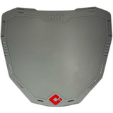 ODI universal number plate for enduro bikes with adjustable offset mounting system, durable motorcycle components