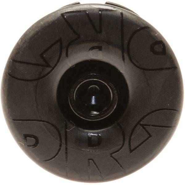 PRO Gap Cap Carbon UD Finish for 1 1/8 inch steerer tube, includes star nut and bolt, bicycle component for headset assembly.