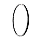 Halo White Line Classic 26-inch MTB rims with stainless steel eyelets, available in 32H and 36H options, close-up of wheel rim.