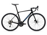 Giant TCR Advanced 2 road bike with Shimano 105 R7100 groupset, disc brakes, lightweight frame, and sleek design.