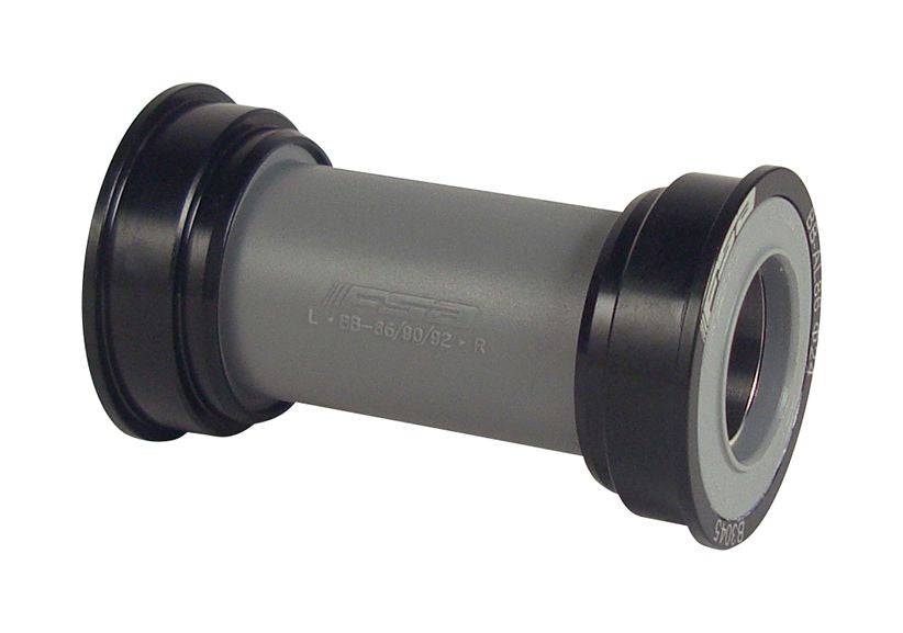 FSA BB86 bottom bracket bearing kit for alloy cranks, showing metal bearings and installation components for smooth performance.