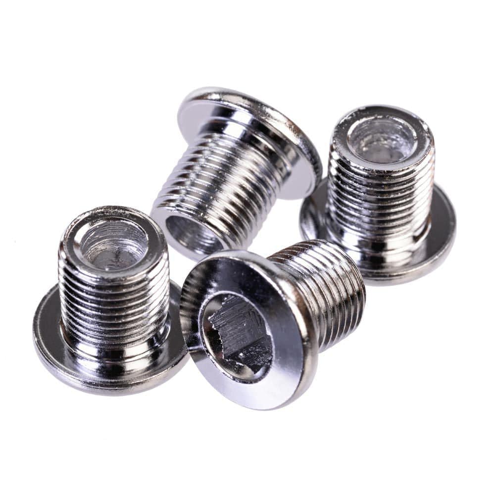 Rohloff Speedhub disc bolts for bicycle hub replacement, showing metal bolts on a bicycle component for maintenance.