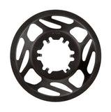 FSA Bosch Ebike steel chainguard 04 with ED black finish for 15T crankset, showing protective component for e-bike drivetrain