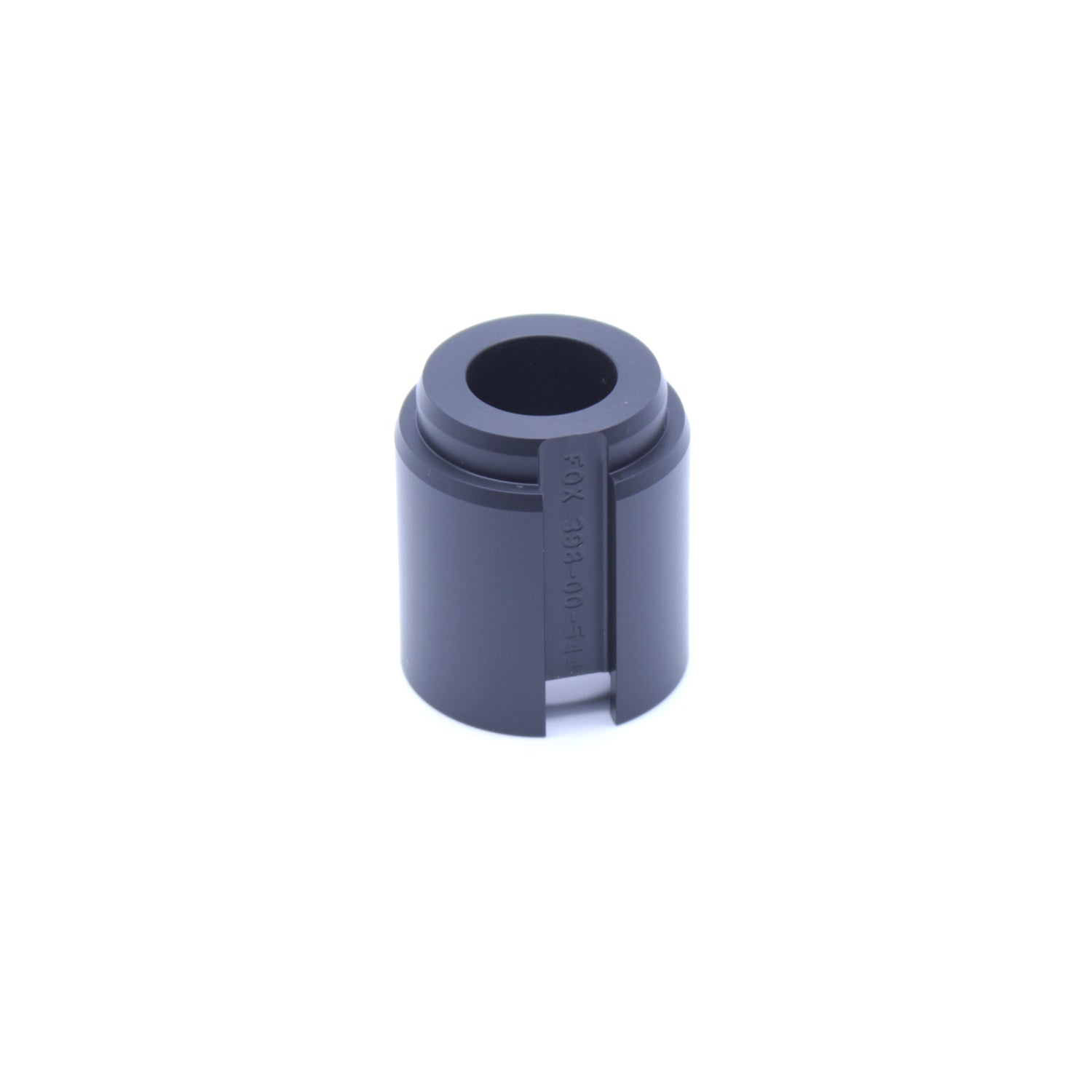 Fox workshop tool for removing and transferring upper bushings on tool rods, designed for precise maintenance tasks.