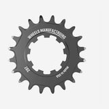 Wheels Manufacturing rear 12mm thru-axle for bikes and forks, 154mm length, M12x1.0x15, in black, with threaded ends