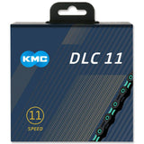 Kmc Dlc 11 Black/Celeste 118L Chain | Swinnerton Cycles