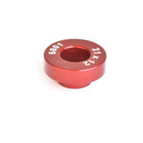 Wheels Manufacturing 6801 open bore adapter for WMFG small bearing press, workshop tool for bearing installation.