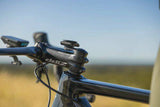 Quad Lock stem cap mount for secure smartphone bike mounting on 28.6mm stems, durable accessories for cycling safety.